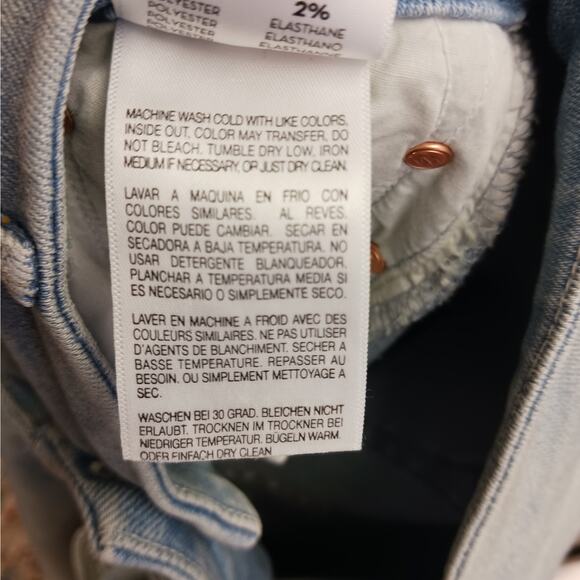 Mother SZ 27 The Looker Crop Swimming Pool Sunday $228 - Picture 8 of 8